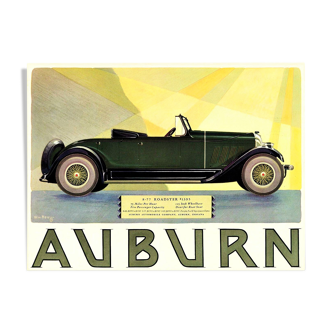 Publicité  'Auburn  Roadster'