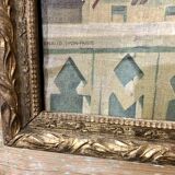 Old advertising painting Suze