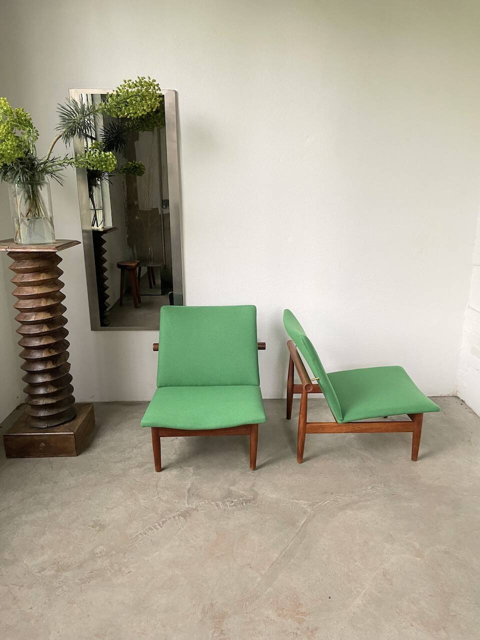 Pair of Finn Juhl Armchair model “Japan” France & Son
