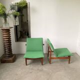 Pair of Finn Juhl Armchair model “Japan” France & Son