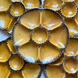 Assiettes à huitres vintage gien