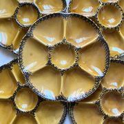 Assiettes à huitres vintage gien