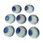 Assiettes poissons Sarreguemines