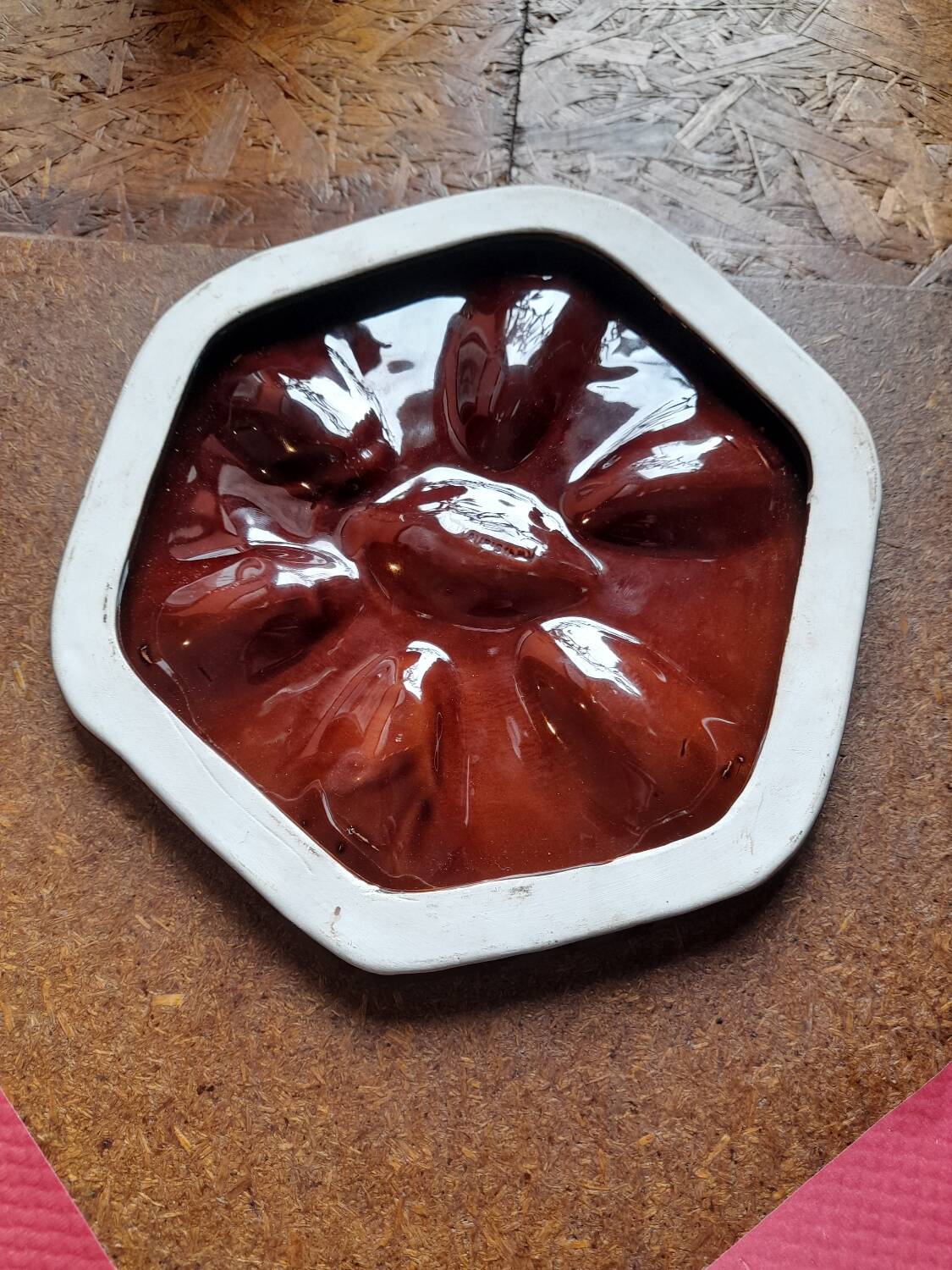 Vallauris oyster plate