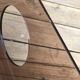Vinyl doors/ magazines plexiglass form W