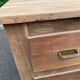 Renovated teak and veneer commode from the 1950s.