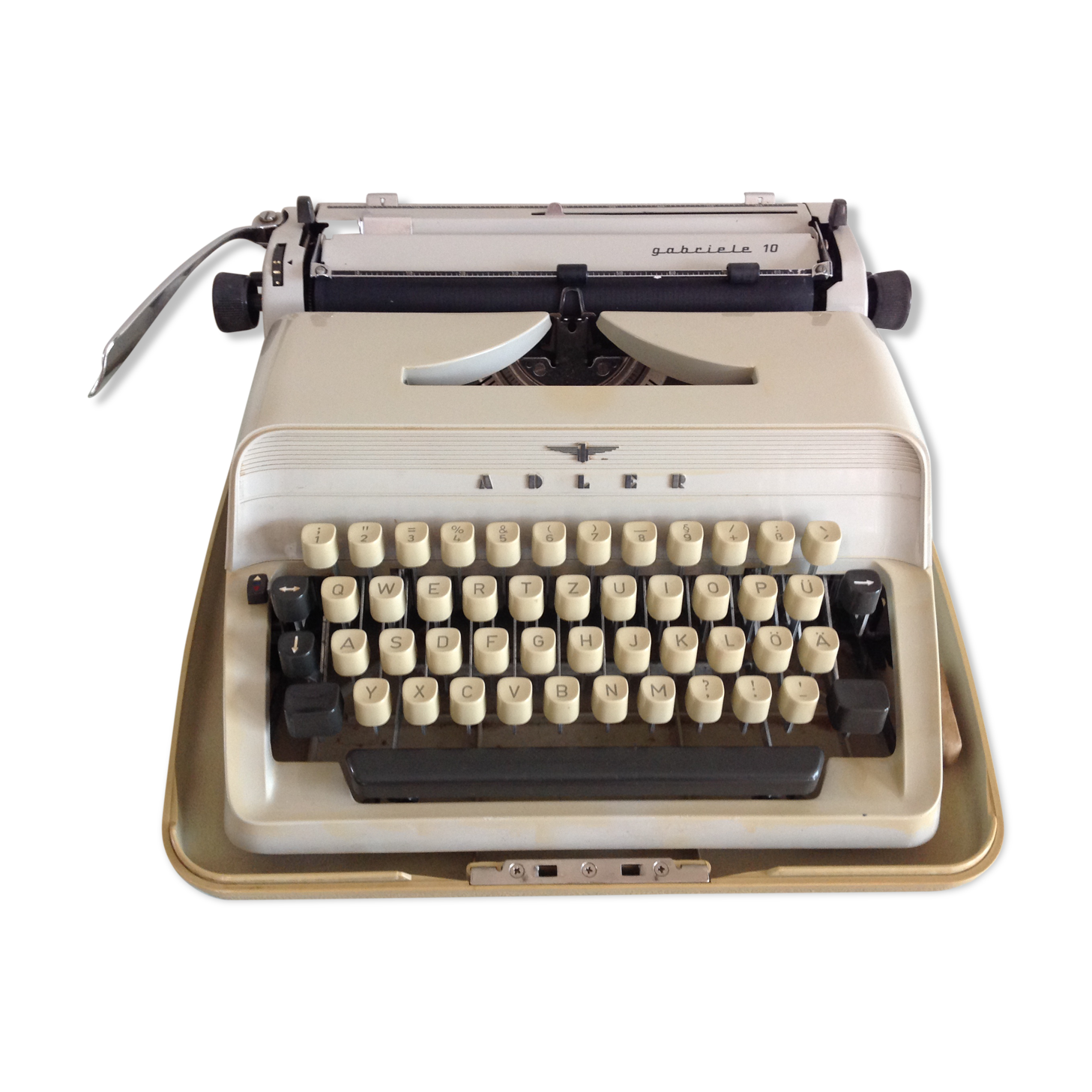 Triumph Gabriele 10 typewriting 1970