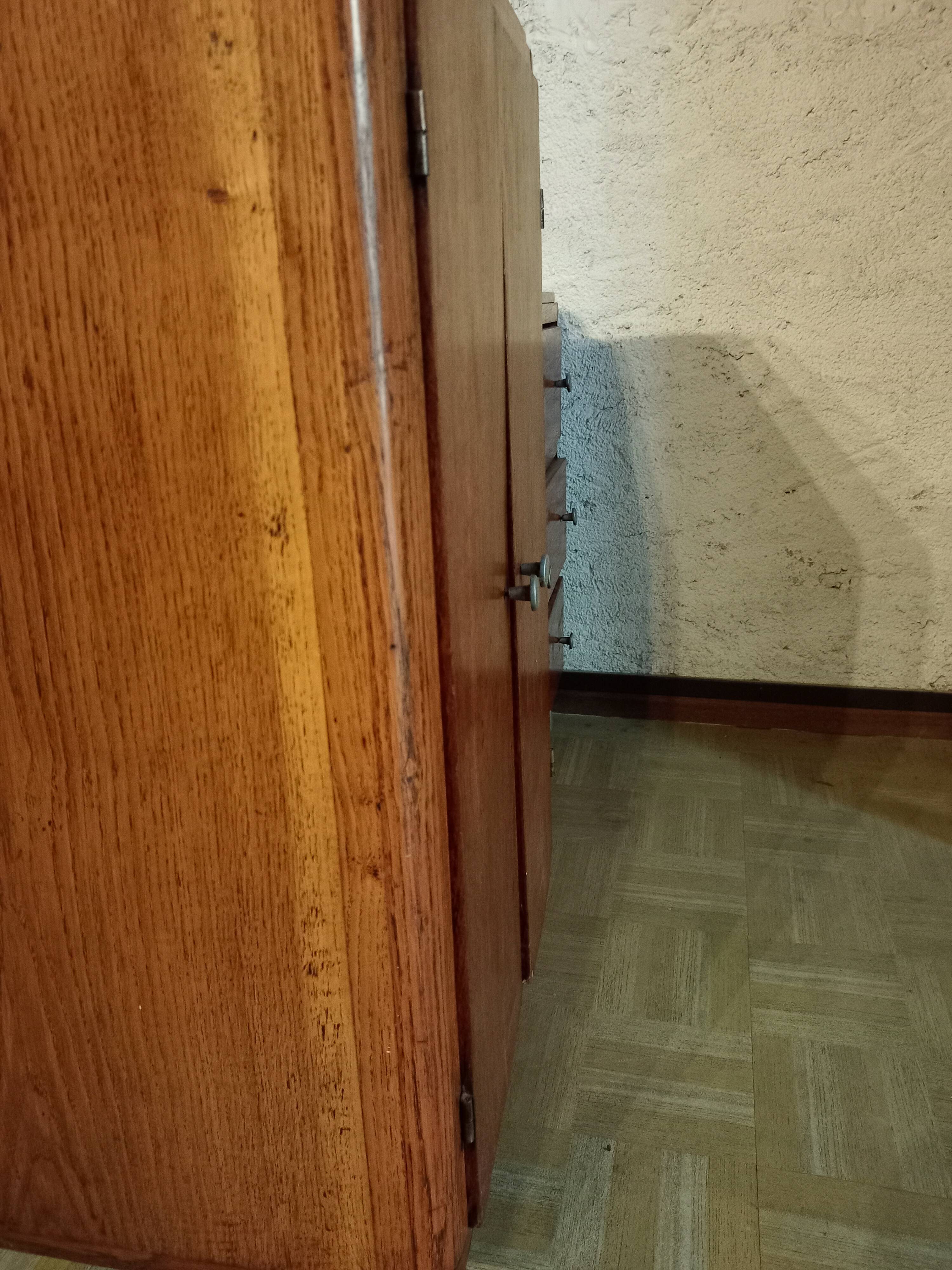 Small piece of furniture from the 40s with two doors and three drawers