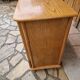 Commode en rotin vintage