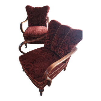 Set of armchairs