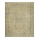 Handmade Oriental Unique 1980s 283 cm x 324 cm Beige Wool Carpet