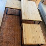 Set of 3 nesting coffee tables