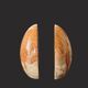 Pair of Onyx Egg-Shaped Bookends