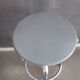 Vintage bar stool - chrome metal and wood
