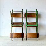 Vintage  School Chairs, set of 4