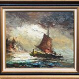 Bernard "North Sea". Oil on canvas.