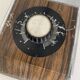 Vintage 1970 desk bedside lamp with dimmer Chiely engineer child - 40 cm