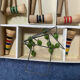 Antique wooden table croquet set