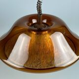 60s 70s ceiling lamp hanging lamp acrylic plastic metal space age design