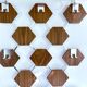 Large Vintage Scandinavian Coat Rack, Teak