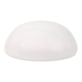 Ceiling lamp wall lamp half sphere globe in white opaline glass