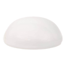 Plafonnier demi sphère globe en verre opaline blanche
