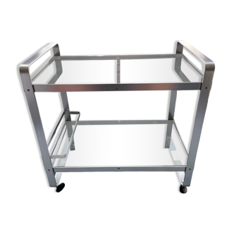 Rolling trolley with double trays. Italy,