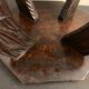 Japanese side table, carved wood, Liberty of London, 1900