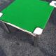 Table à jeu Joe Colombo modèle poker édition Zanotta 1970