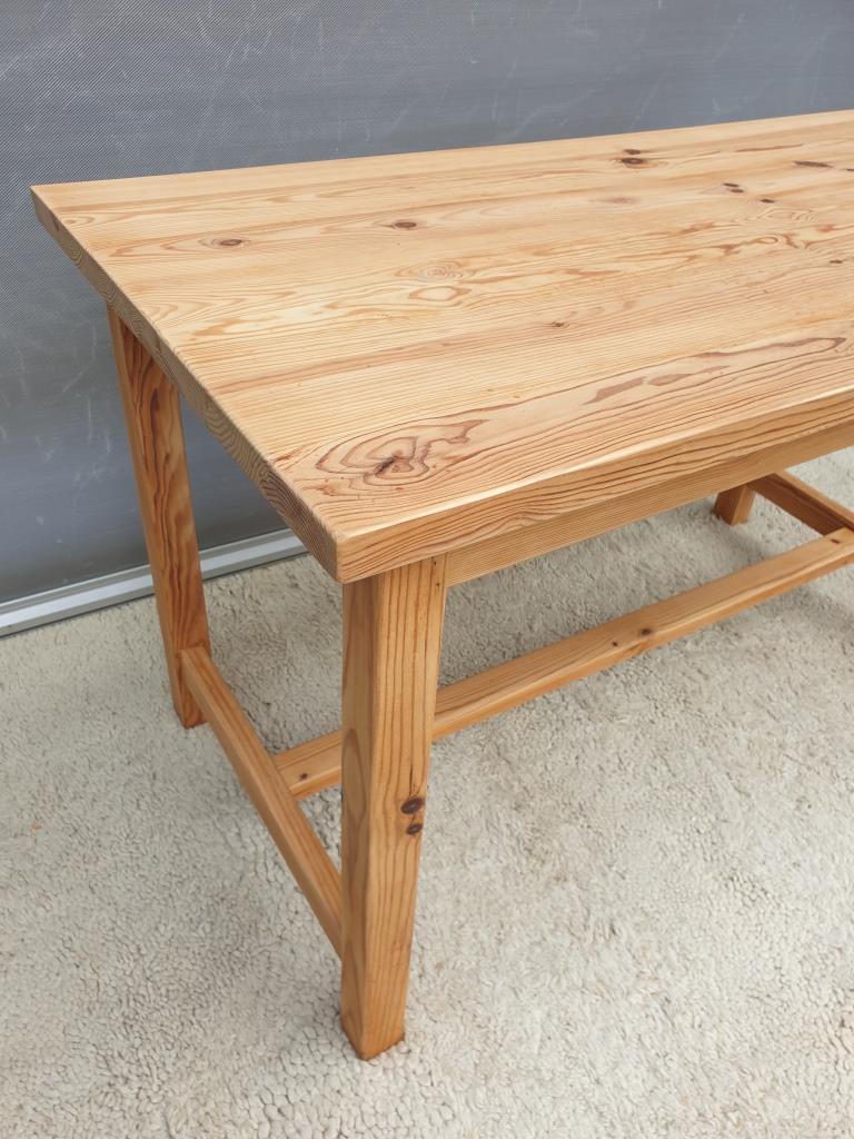 Mountain kitchen table in vintage pine 1970