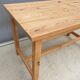 Mountain kitchen table in vintage pine 1970