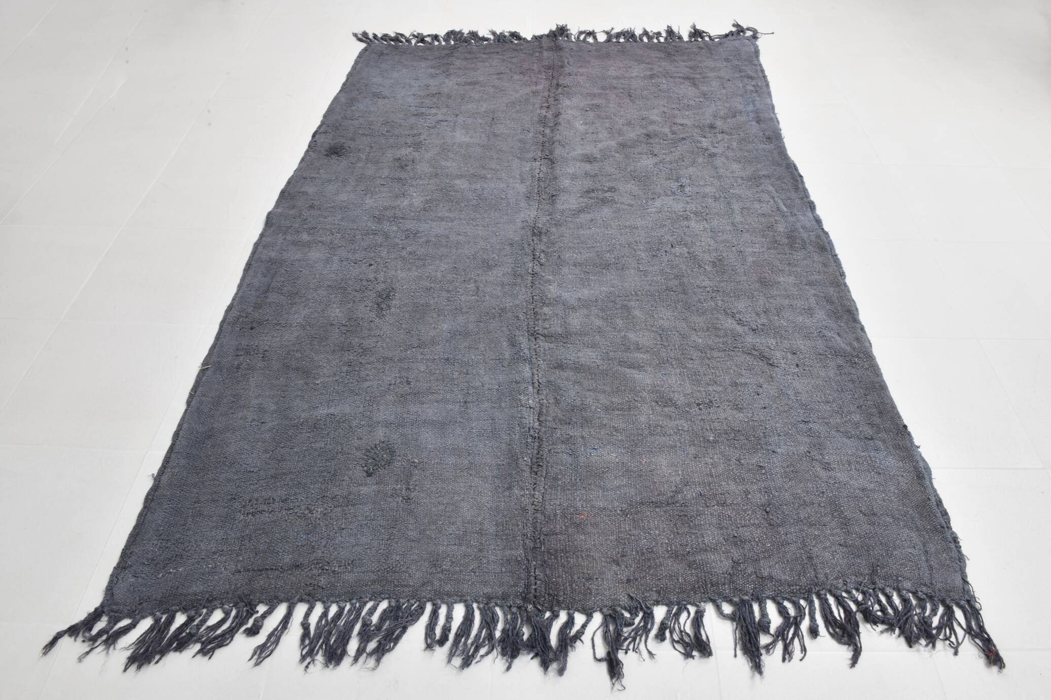 Gray Vintage Kilim Rugs For Living Room, 167x237Cm