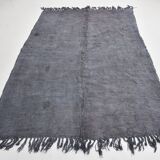 Gray Vintage Kilim Rugs For Living Room, 167x237Cm