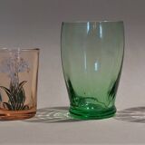 Vintage shooter shot glasses series of six assorted colors