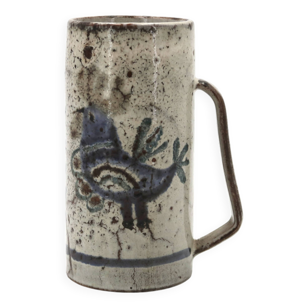 Chope mug de Gustave Reynaud, Vallauris années 60
