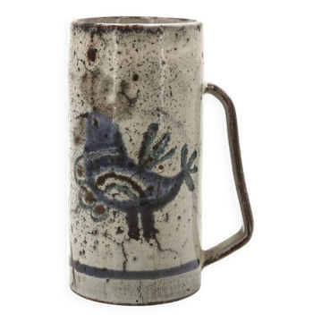 Mug by Gustave Reynaud, Vallauris, 1960s