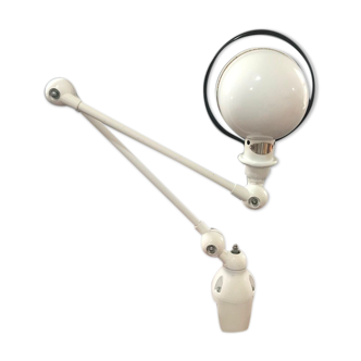 Jieldé desk lamp 2 arms 40cm white original Jean Louis Domecq vintage