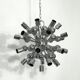 Vintage chrome sputnik by Reggiani. Italy 1970s