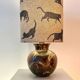 Charming table lamp for cat lovers - newly assembled