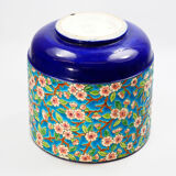 French Art Deco Longwy Faience Cachepot 1940s