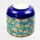 Cache-pot français art déco Longwy faience années 1940