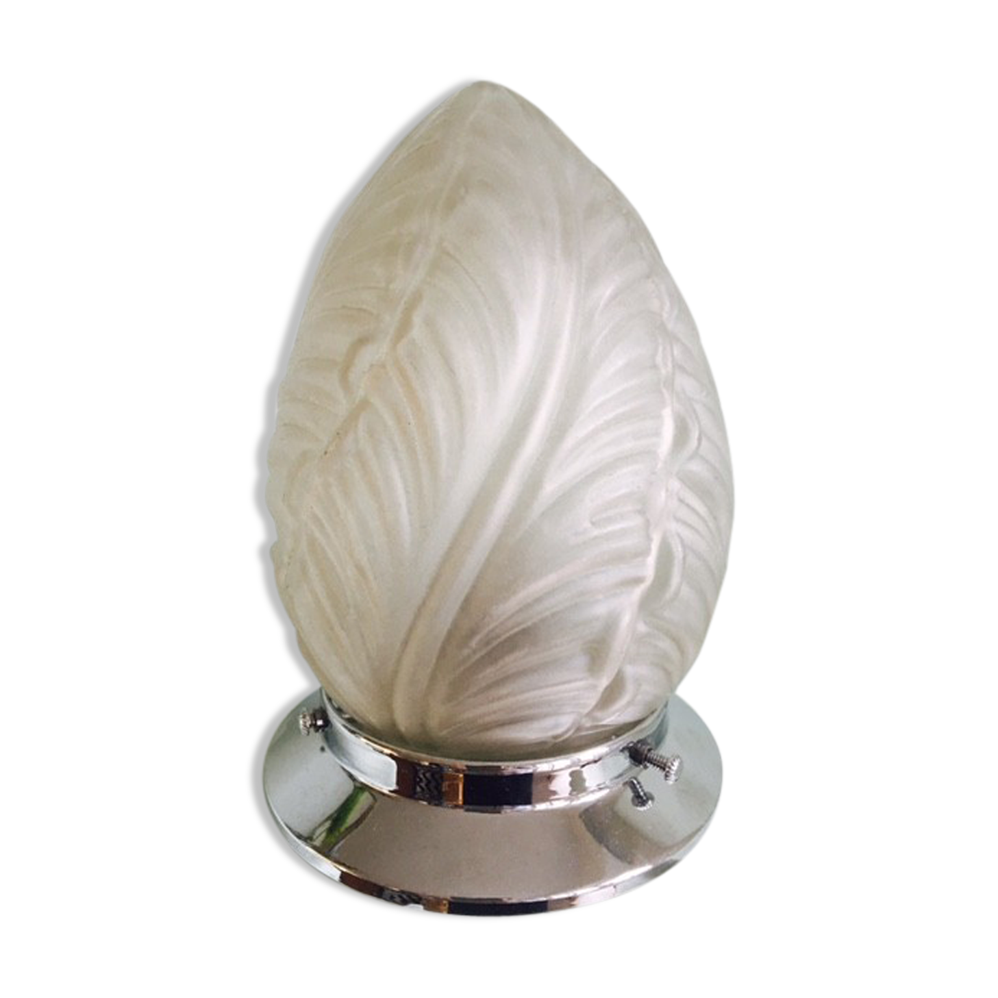 Lamp of the 1920s in sheet form