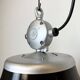 Suspension industrielle en émail noir, 1960s