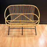 Rattan sofa