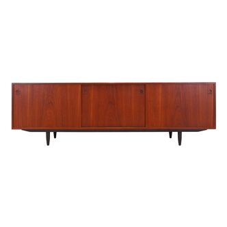 Buffet en teck, design danois, années 1970, production : Danemark