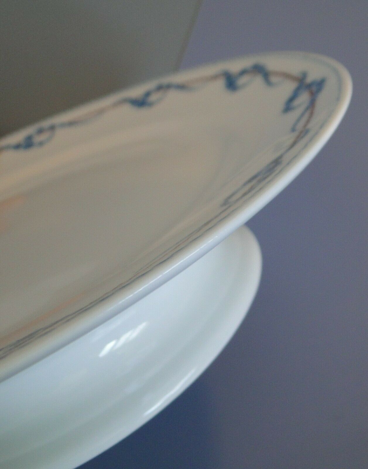 AC Godin Limoges porcelain shower foot cup