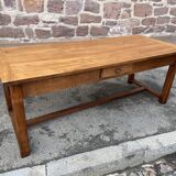 Cherry farmhouse table