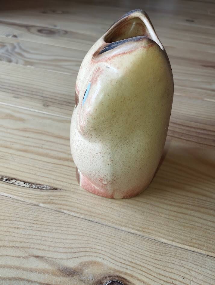 Owl vase in ceramic from Vallauris – 1960s-1970s