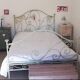 Wrought iron bed