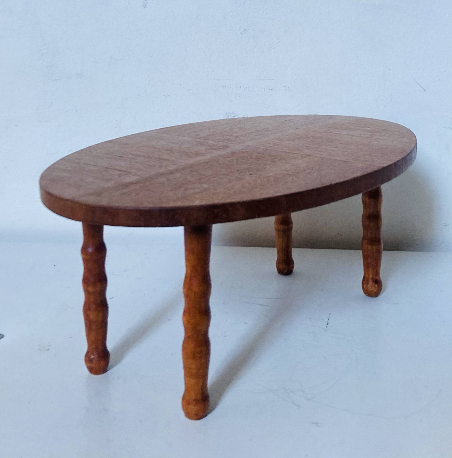 Table Scandinave en bois de Teck pour dînette années 1960/70